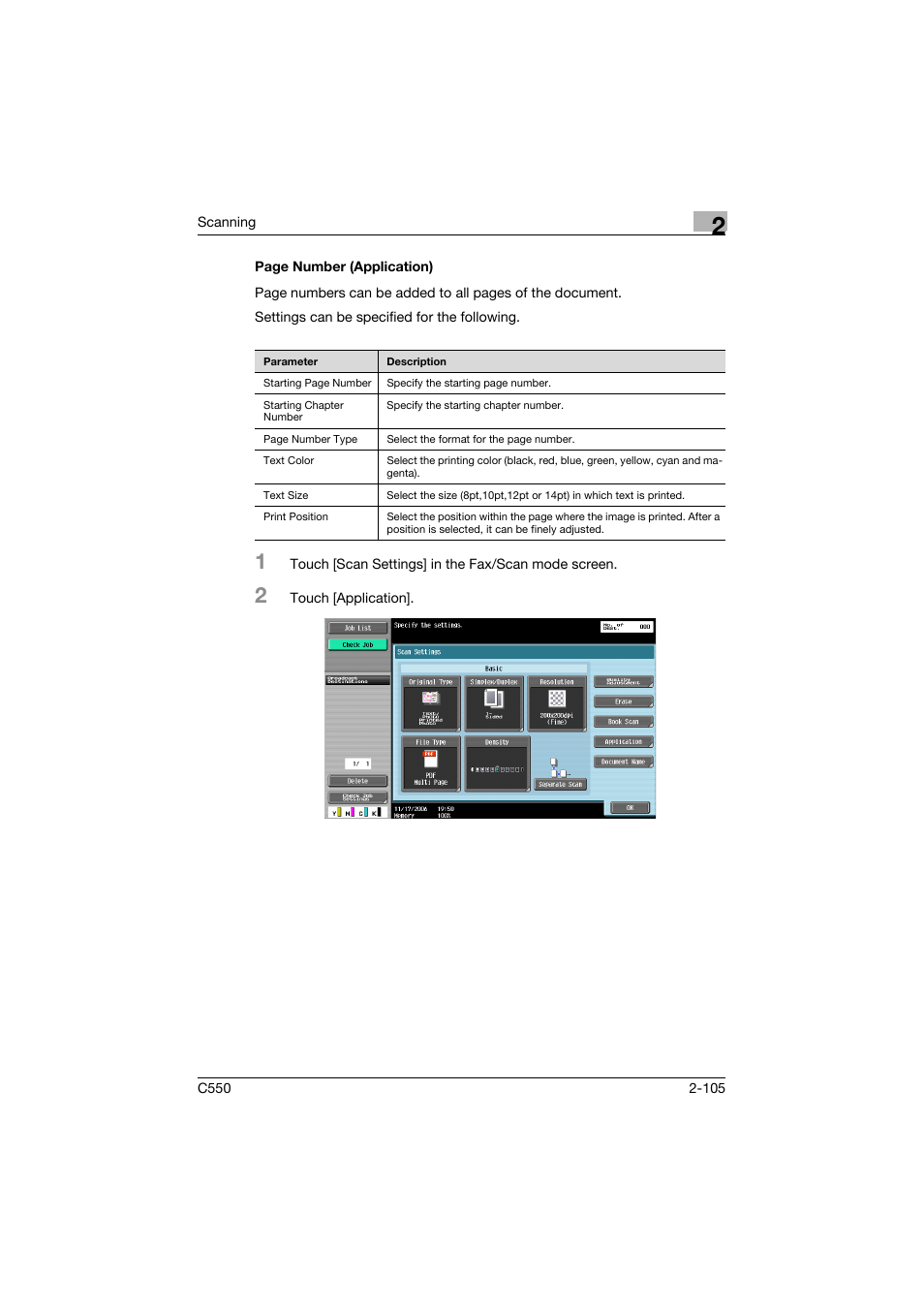 Konica Minolta bizhub C550 User Manual | Page 144 / 415