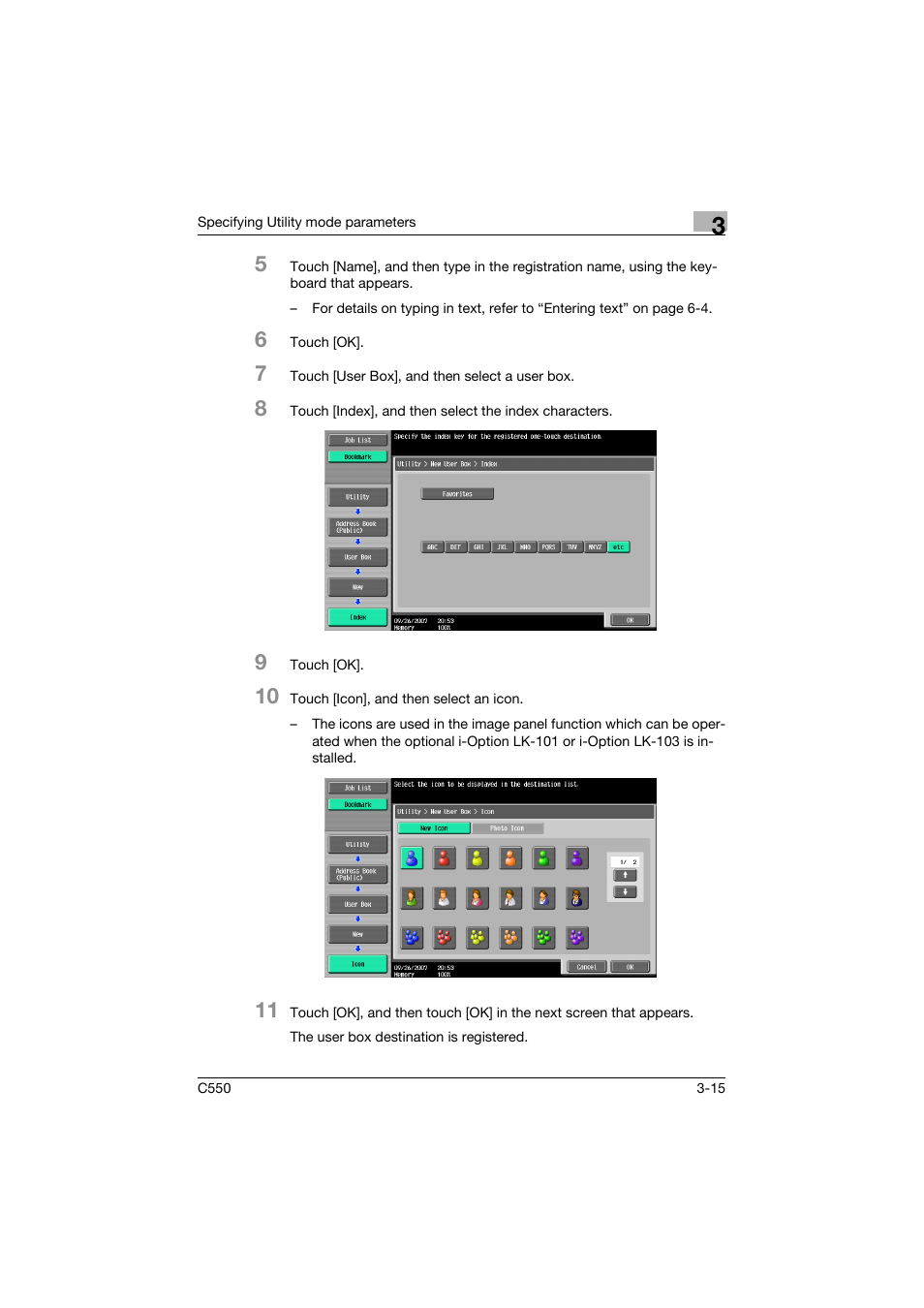 Konica Minolta bizhub C550 User Manual | Page 182 / 415