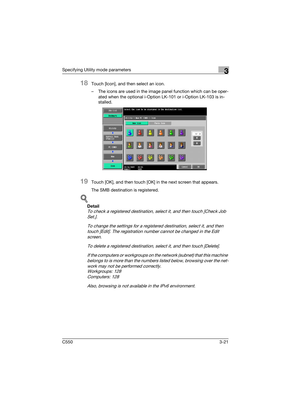 Konica Minolta bizhub C550 User Manual | Page 188 / 415