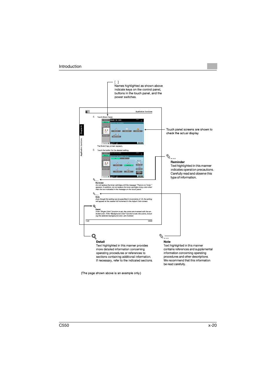 Konica Minolta bizhub C550 User Manual | Page 21 / 415