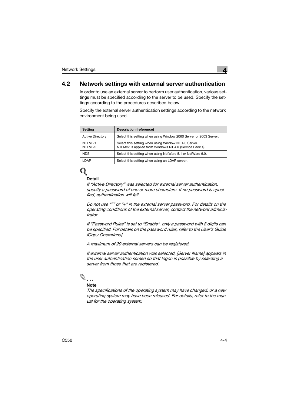 Konica Minolta bizhub C550 User Manual | Page 250 / 415