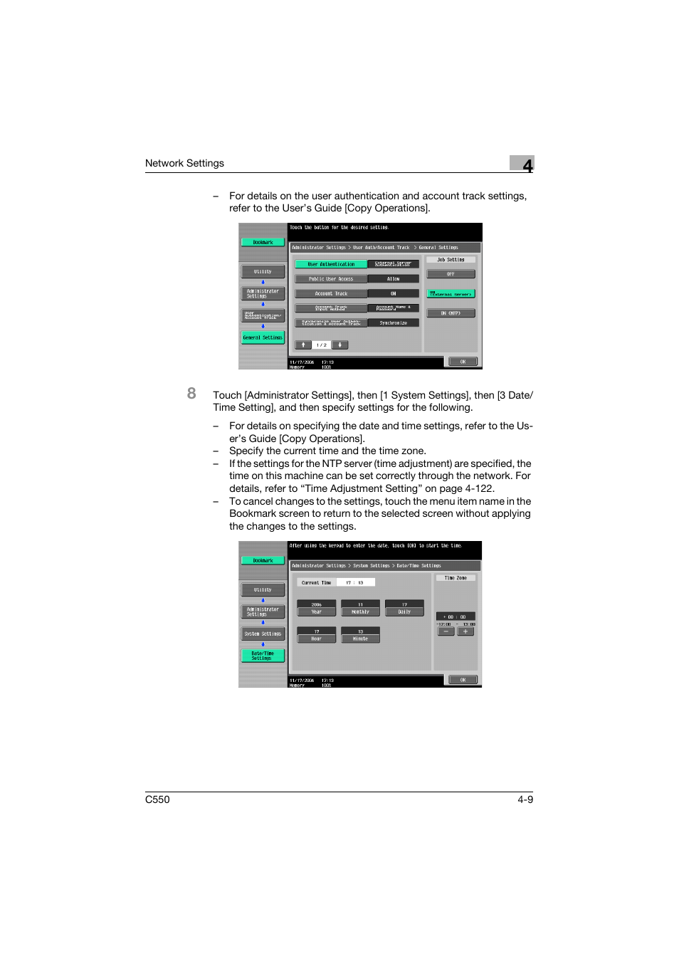 Konica Minolta bizhub C550 User Manual | Page 255 / 415