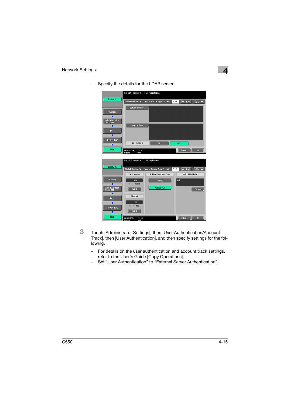 Konica Minolta bizhub C550 User Manual | Page 261 / 415