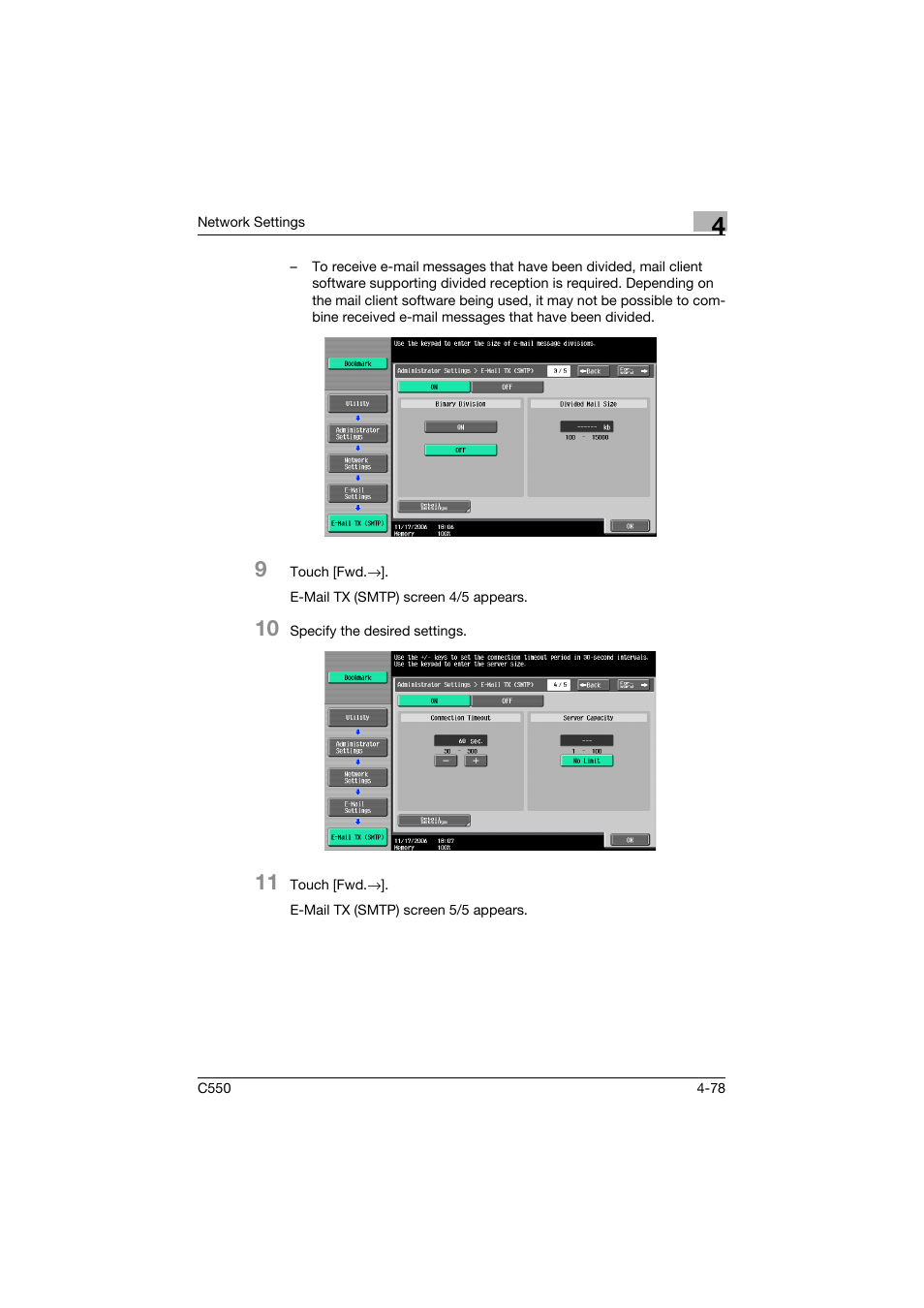 Konica Minolta bizhub C550 User Manual | Page 324 / 415