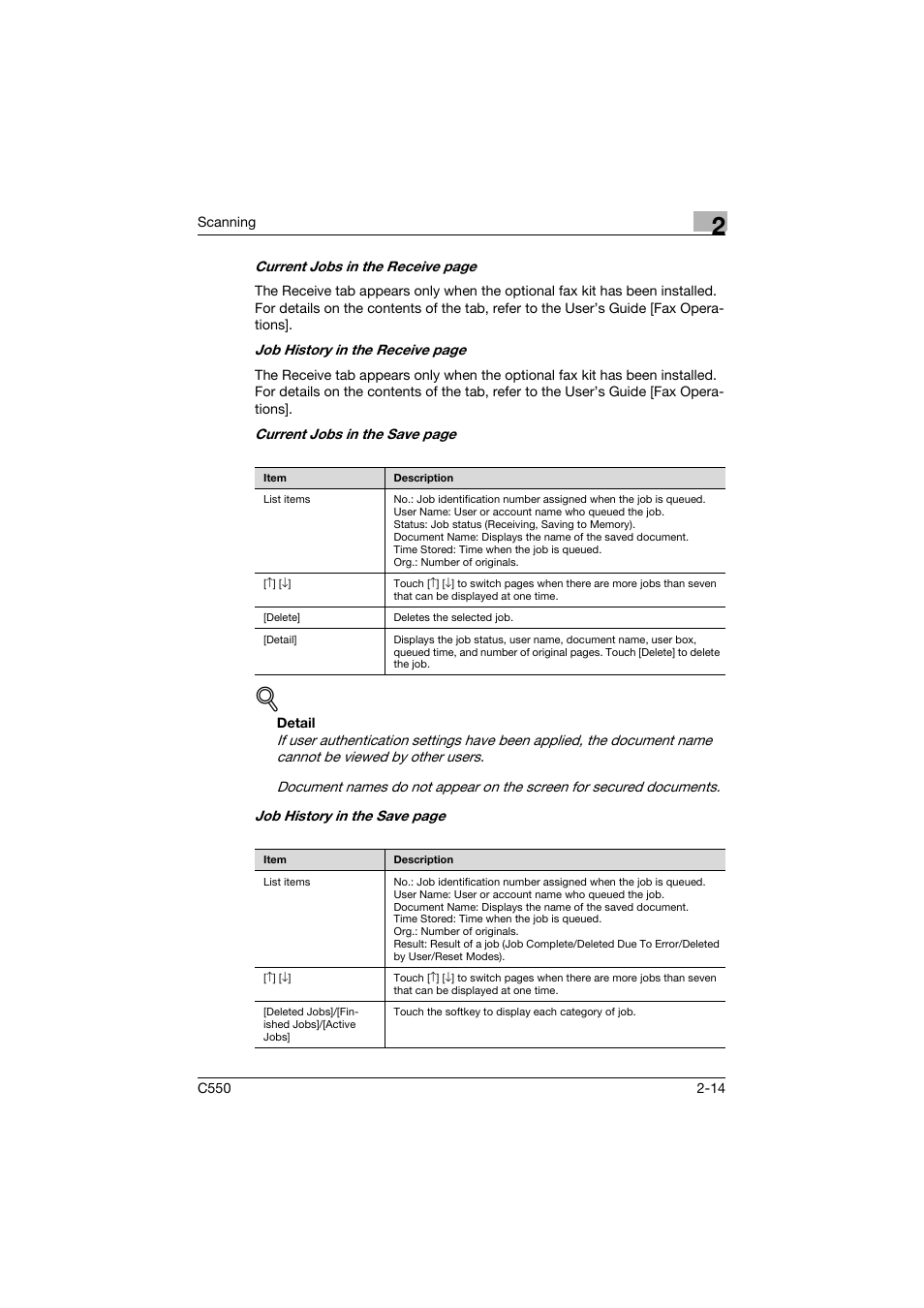 Konica Minolta bizhub C550 User Manual | Page 53 / 415