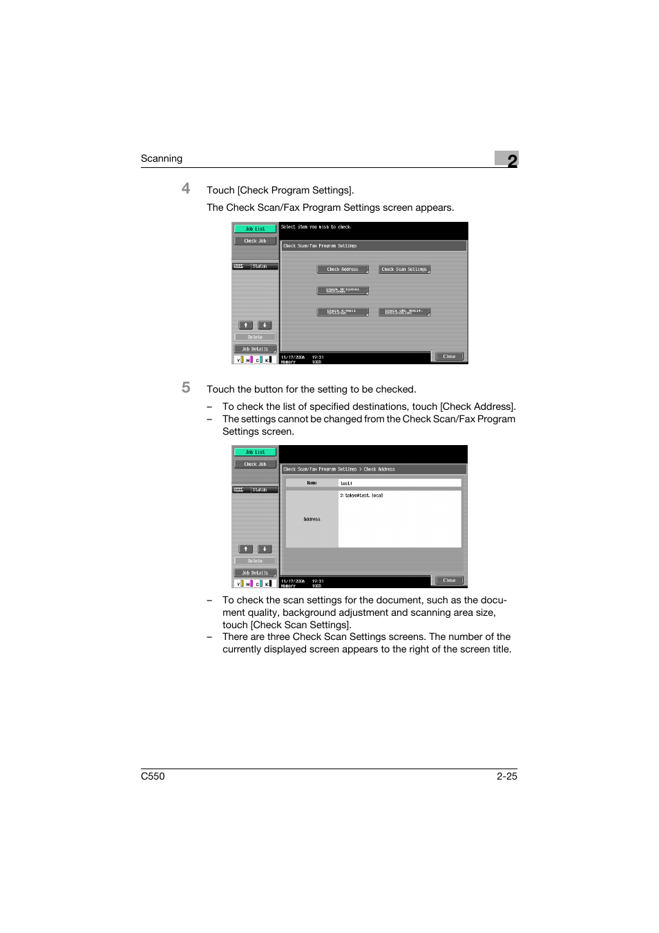 Konica Minolta bizhub C550 User Manual | Page 64 / 415