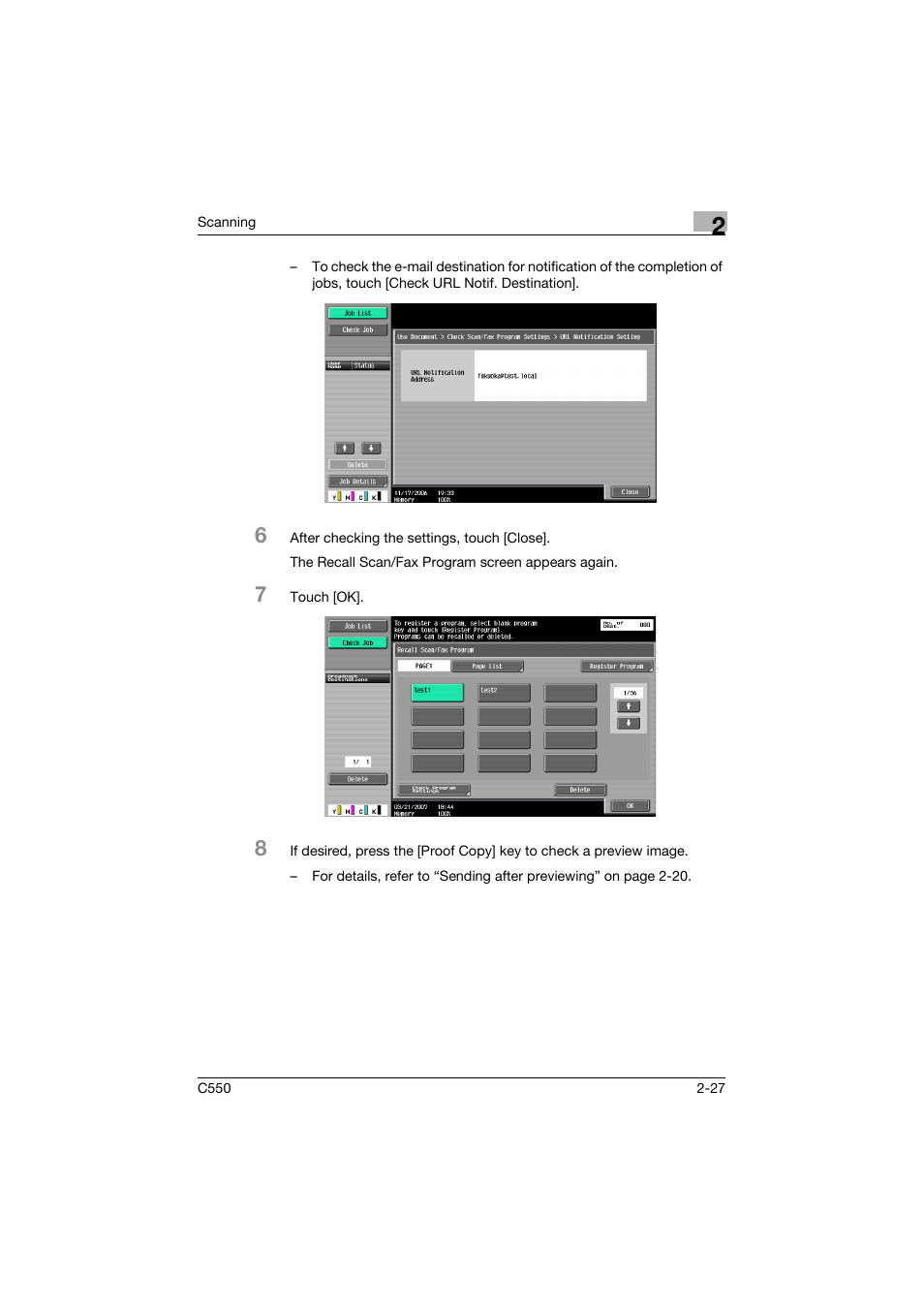 Konica Minolta bizhub C550 User Manual | Page 66 / 415