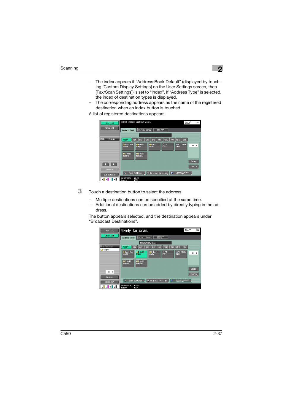 Konica Minolta bizhub C550 User Manual | Page 76 / 415