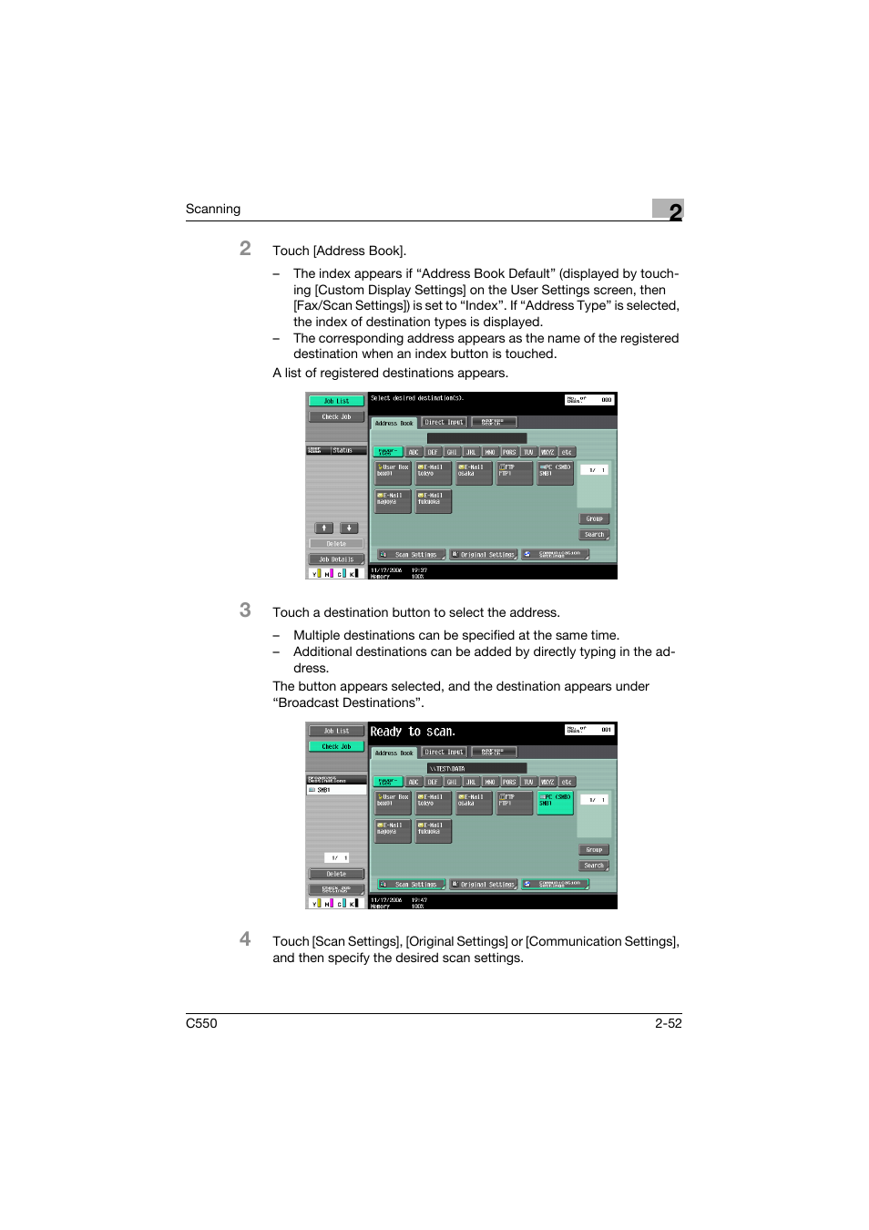 Konica Minolta bizhub C550 User Manual | Page 91 / 415