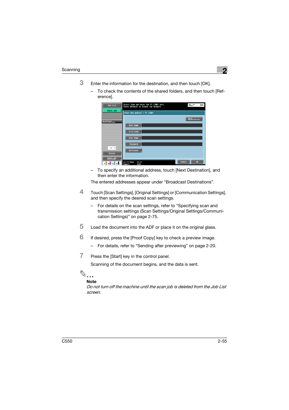 Konica Minolta bizhub C550 User Manual | Page 94 / 415