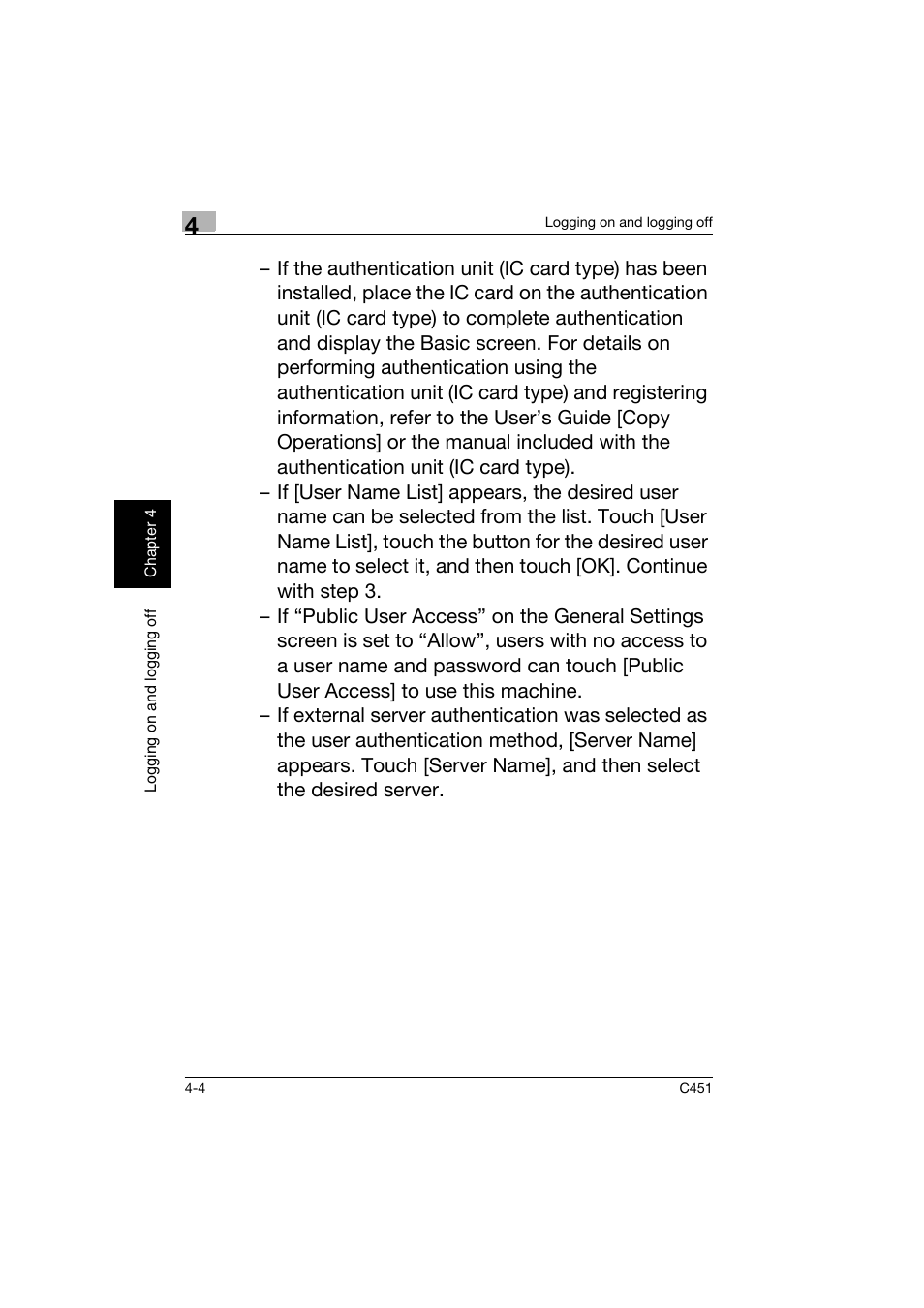 Konica Minolta bizhub C451 User Manual | Page 155 / 164