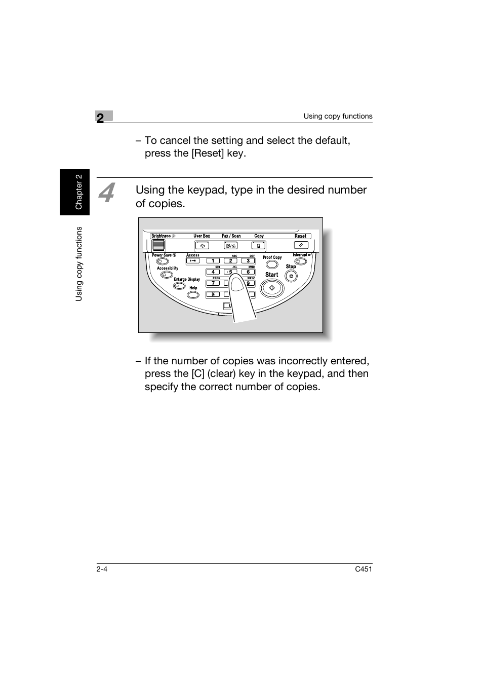 Konica Minolta bizhub C451 User Manual | Page 47 / 164