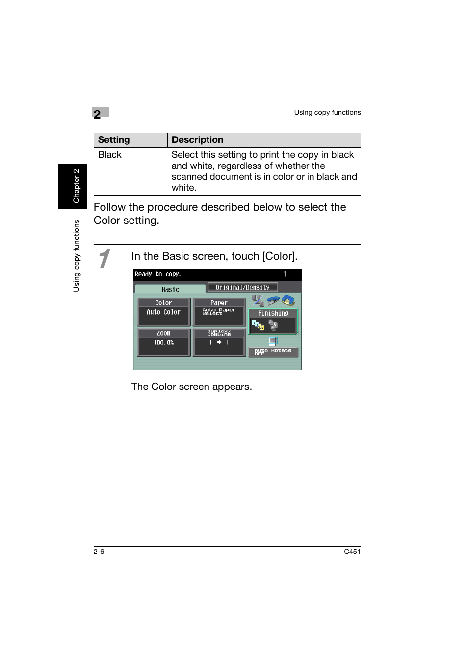 Konica Minolta bizhub C451 User Manual | Page 49 / 164