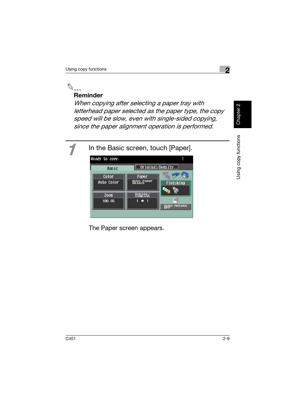 Konica Minolta bizhub C451 User Manual | Page 52 / 164