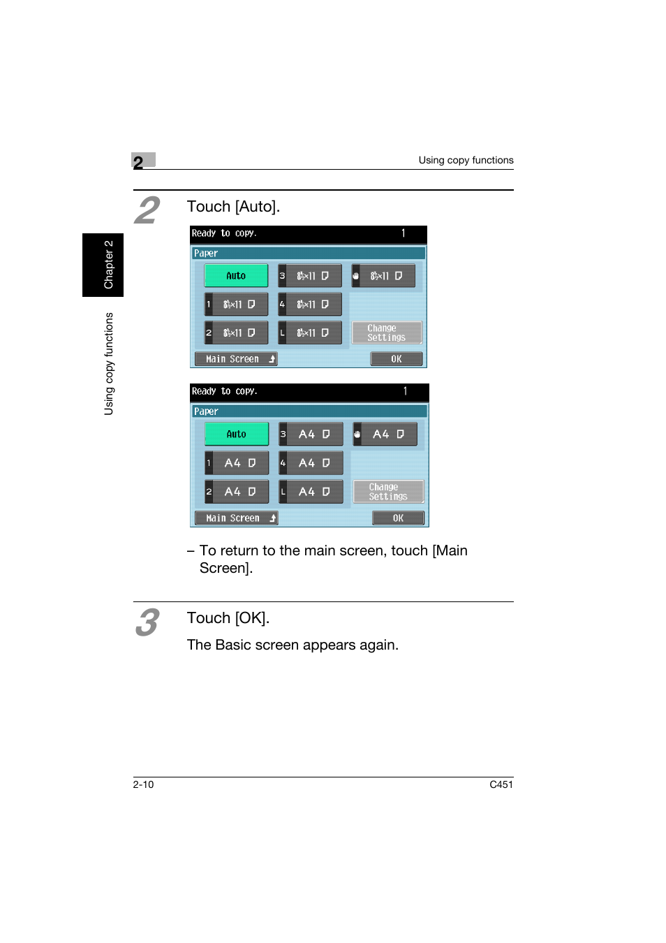 Konica Minolta bizhub C451 User Manual | Page 53 / 164