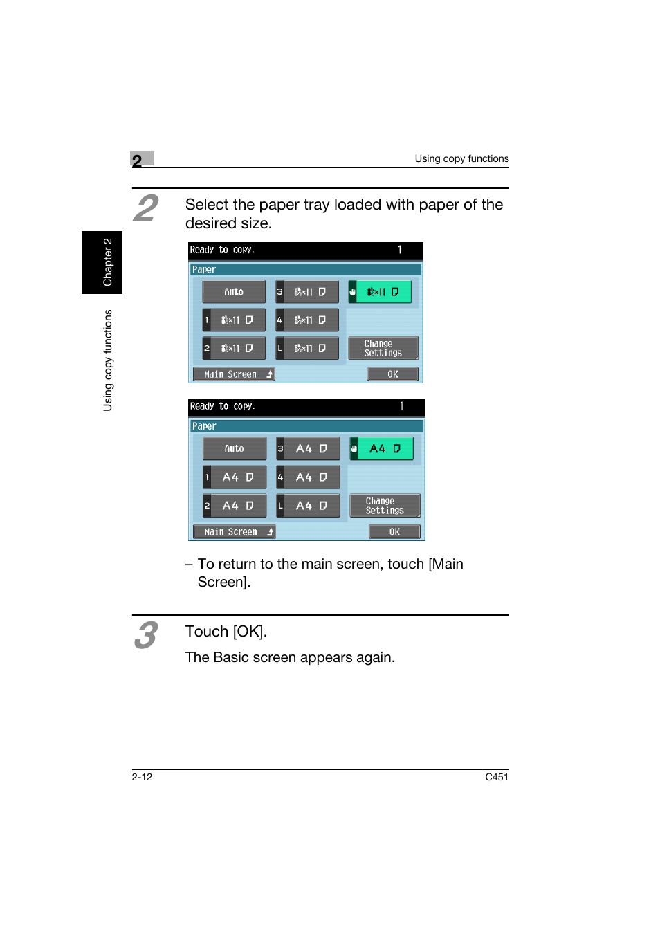 Konica Minolta bizhub C451 User Manual | Page 55 / 164