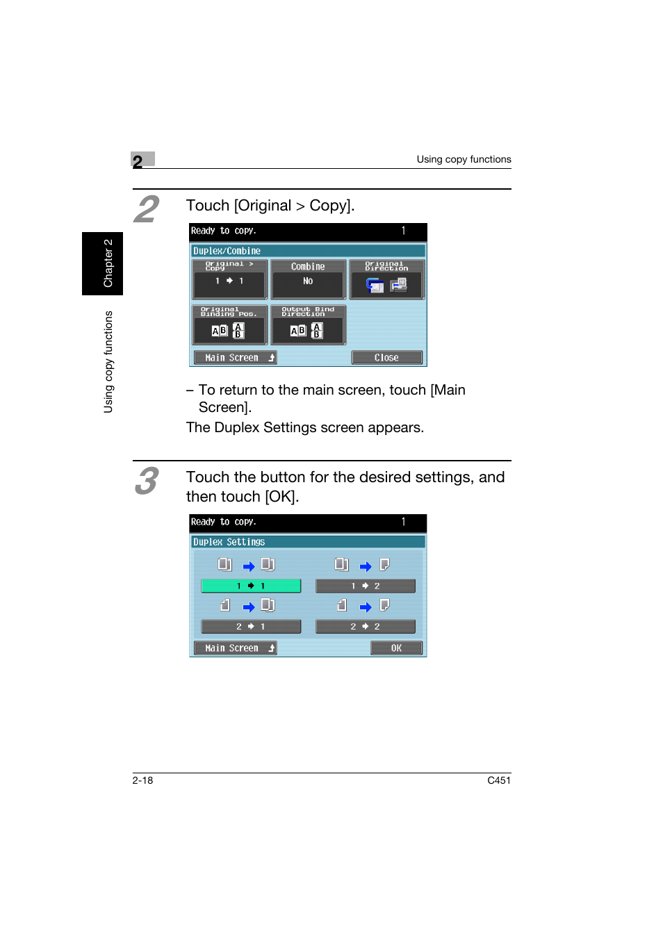 Konica Minolta bizhub C451 User Manual | Page 61 / 164