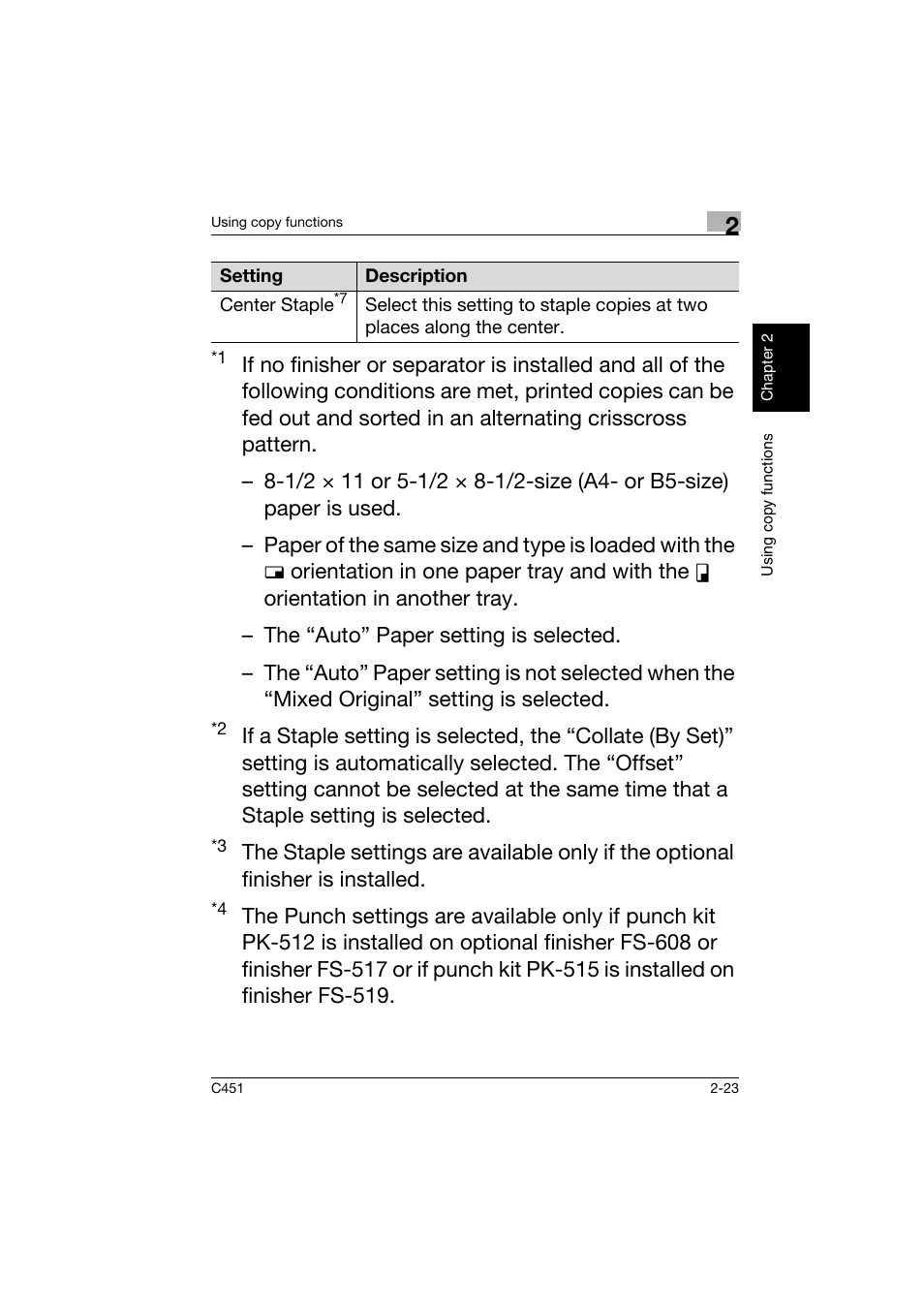 Konica Minolta bizhub C451 User Manual | Page 66 / 164