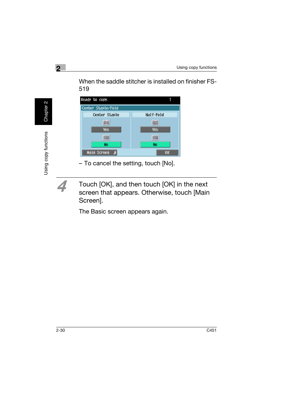 Konica Minolta bizhub C451 User Manual | Page 73 / 164