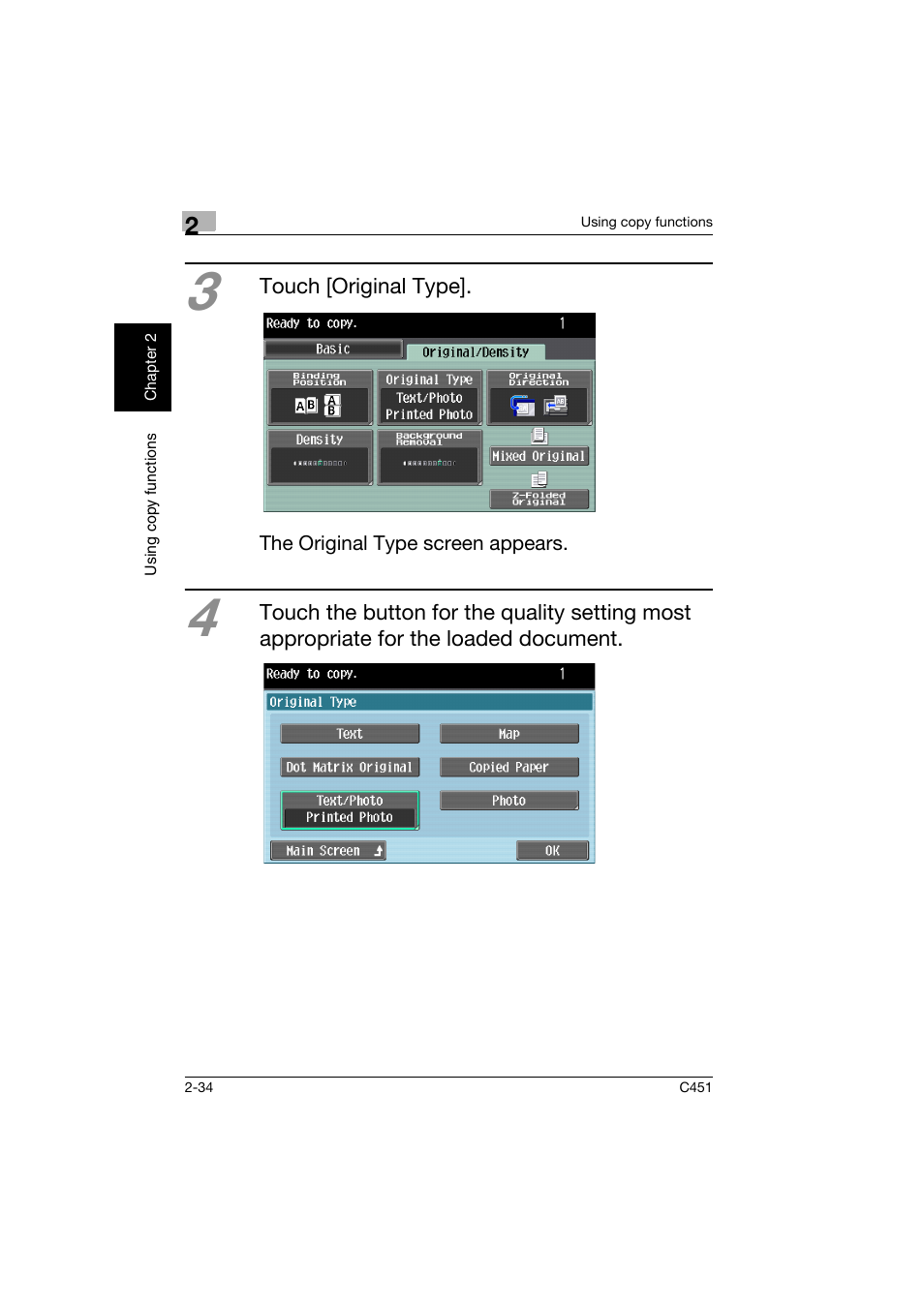 Konica Minolta bizhub C451 User Manual | Page 77 / 164