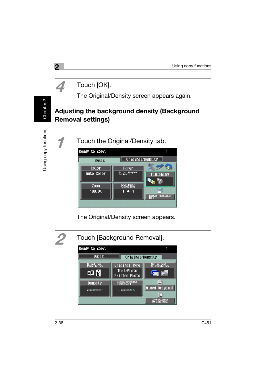 Konica Minolta bizhub C451 User Manual | Page 81 / 164