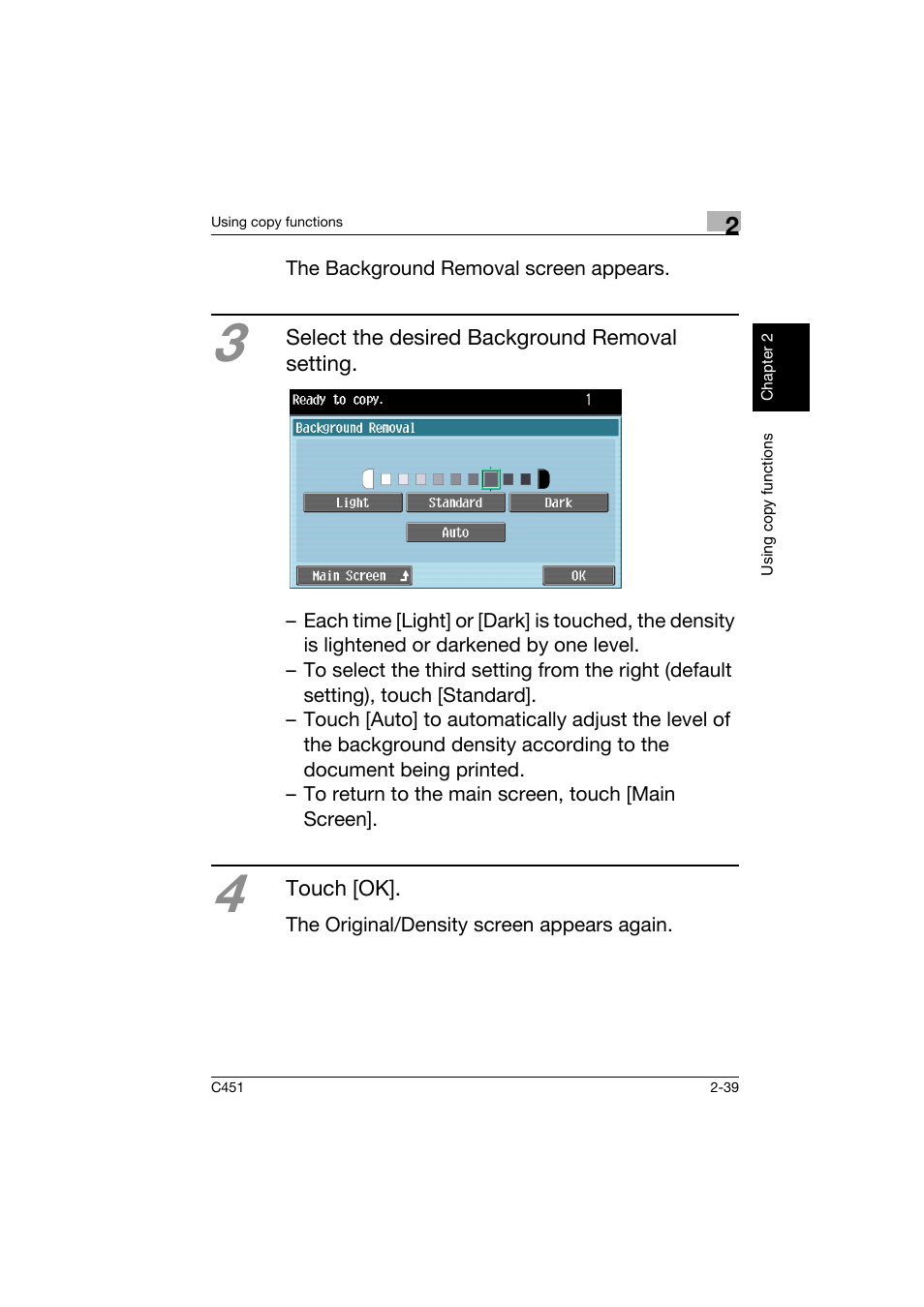 Konica Minolta bizhub C451 User Manual | Page 82 / 164