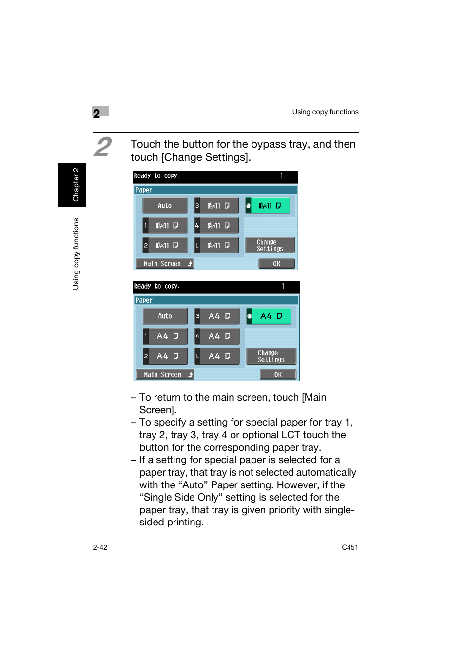 Konica Minolta bizhub C451 User Manual | Page 85 / 164