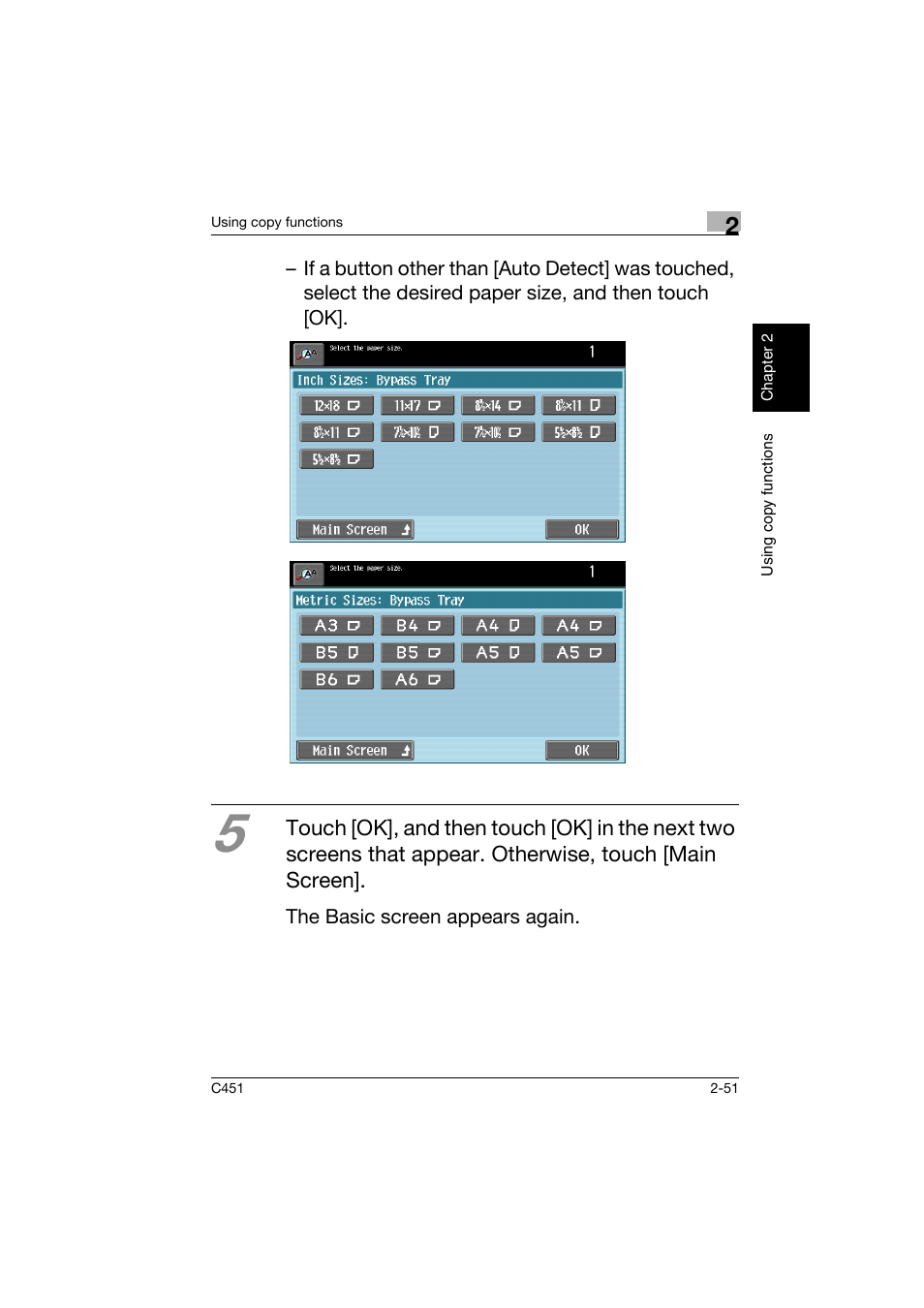 Konica Minolta bizhub C451 User Manual | Page 94 / 164