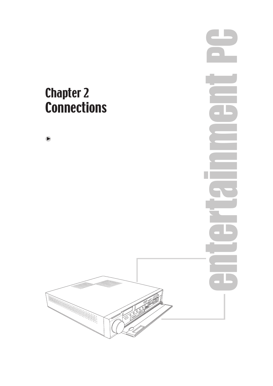 Enter tainment | Asus Digital Entertainment PC AB-V100 User Manual | Page 19 / 112