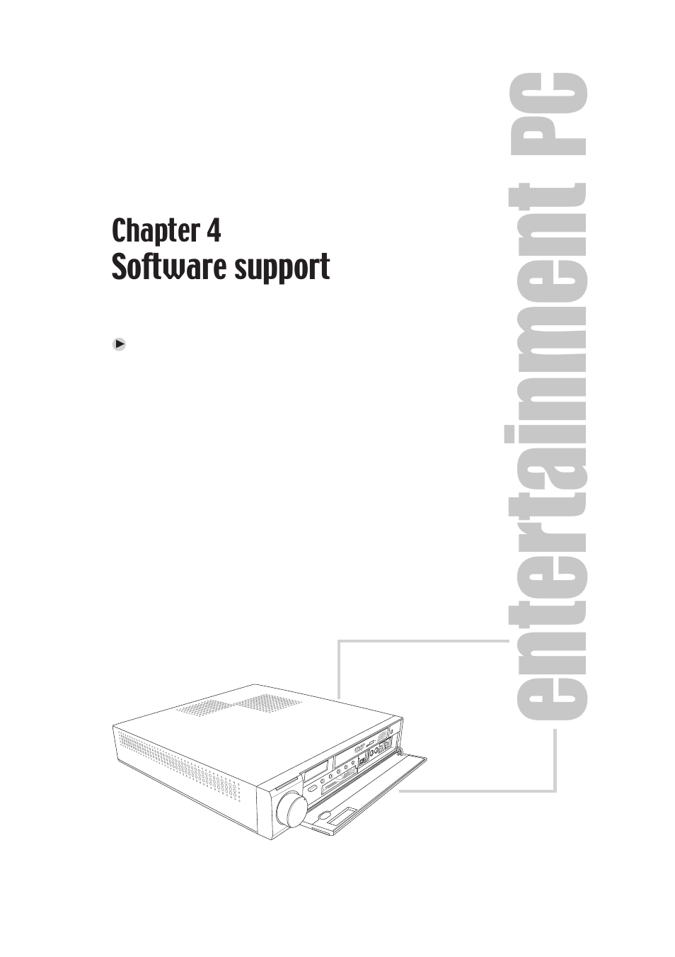 Enter tainment | Asus Digital Entertainment PC AB-V100 User Manual | Page 31 / 112