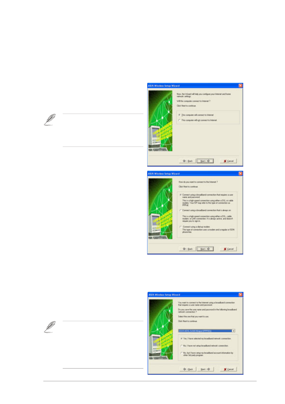 Internet connection sharing (ics) | Asus Digital Entertainment PC AB-V100 User Manual | Page 73 / 112