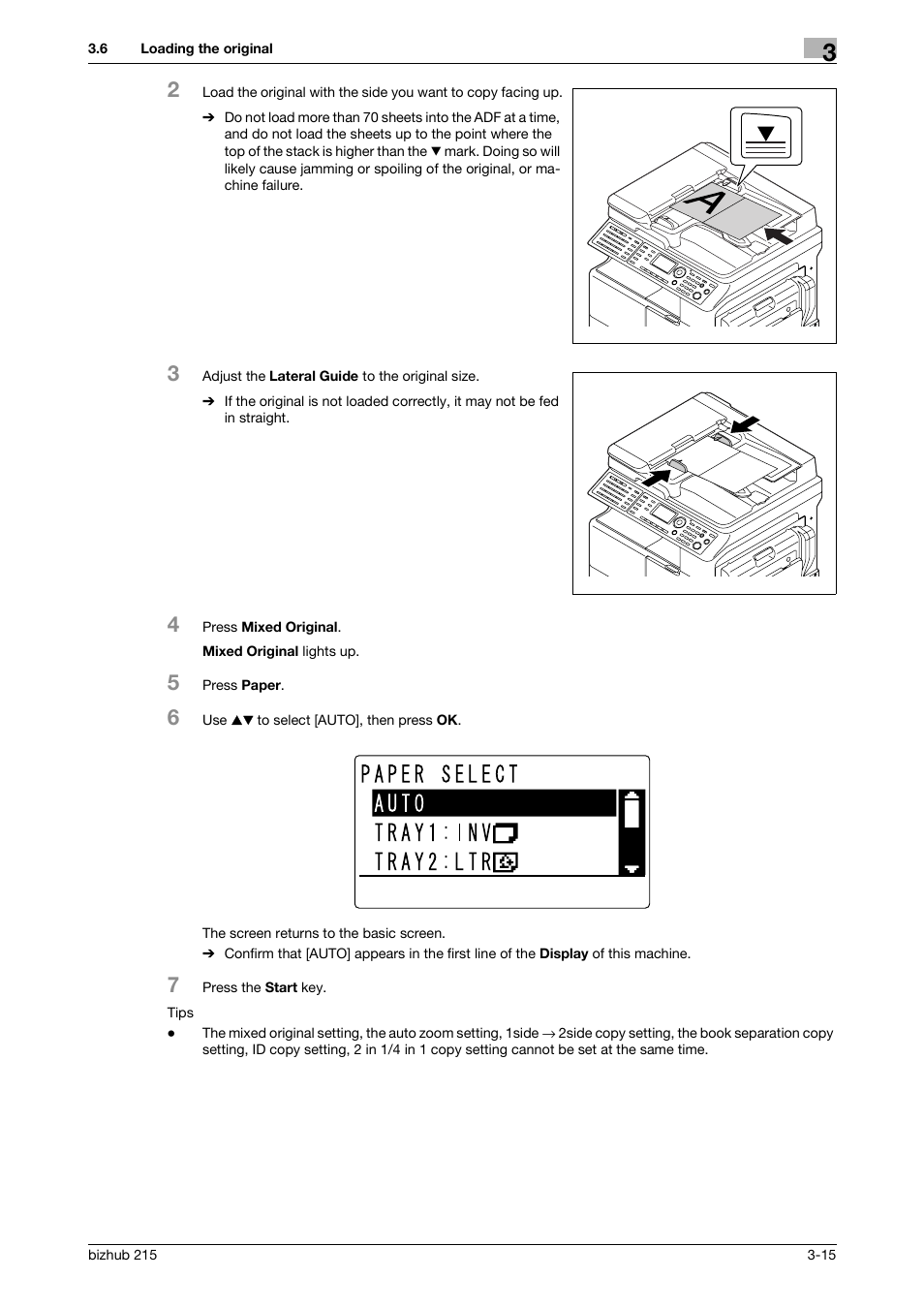 Konica Minolta Bizhub 215 User Manual | Page 43 / 138