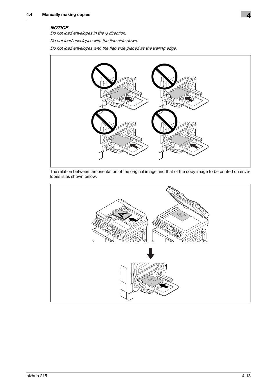 Konica Minolta Bizhub 215 User Manual | Page 56 / 138