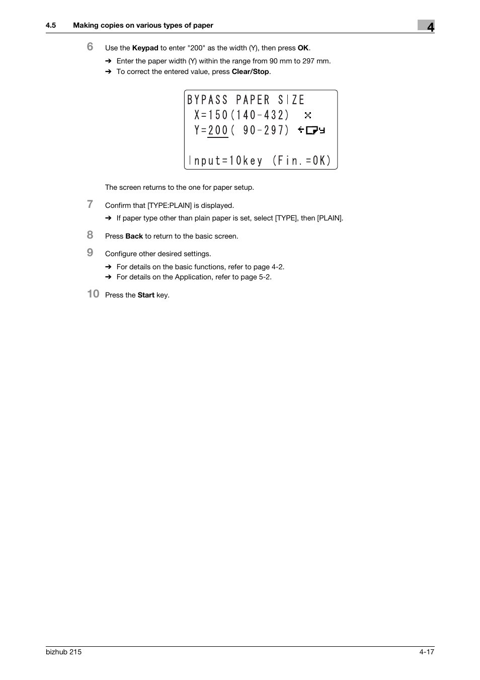 Konica Minolta Bizhub 215 User Manual | Page 60 / 138