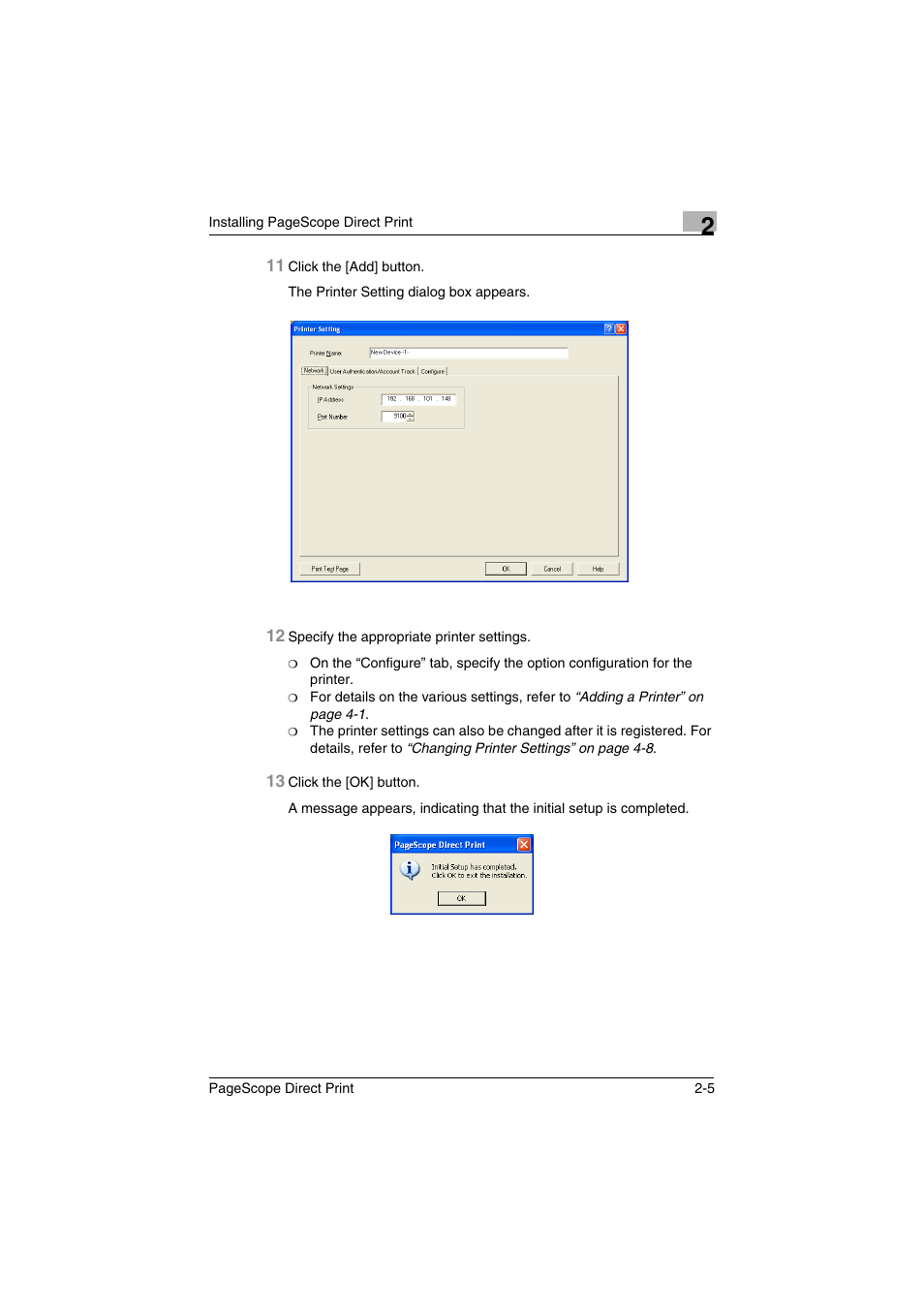 Konica Minolta PageScope Direct Print User Manual | Page 12 / 55