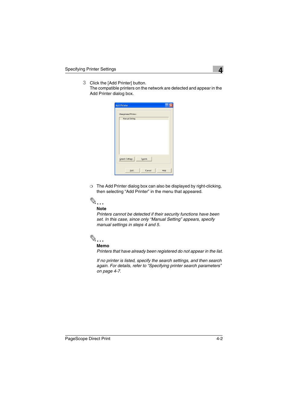 Konica Minolta PageScope Direct Print User Manual | Page 19 / 55