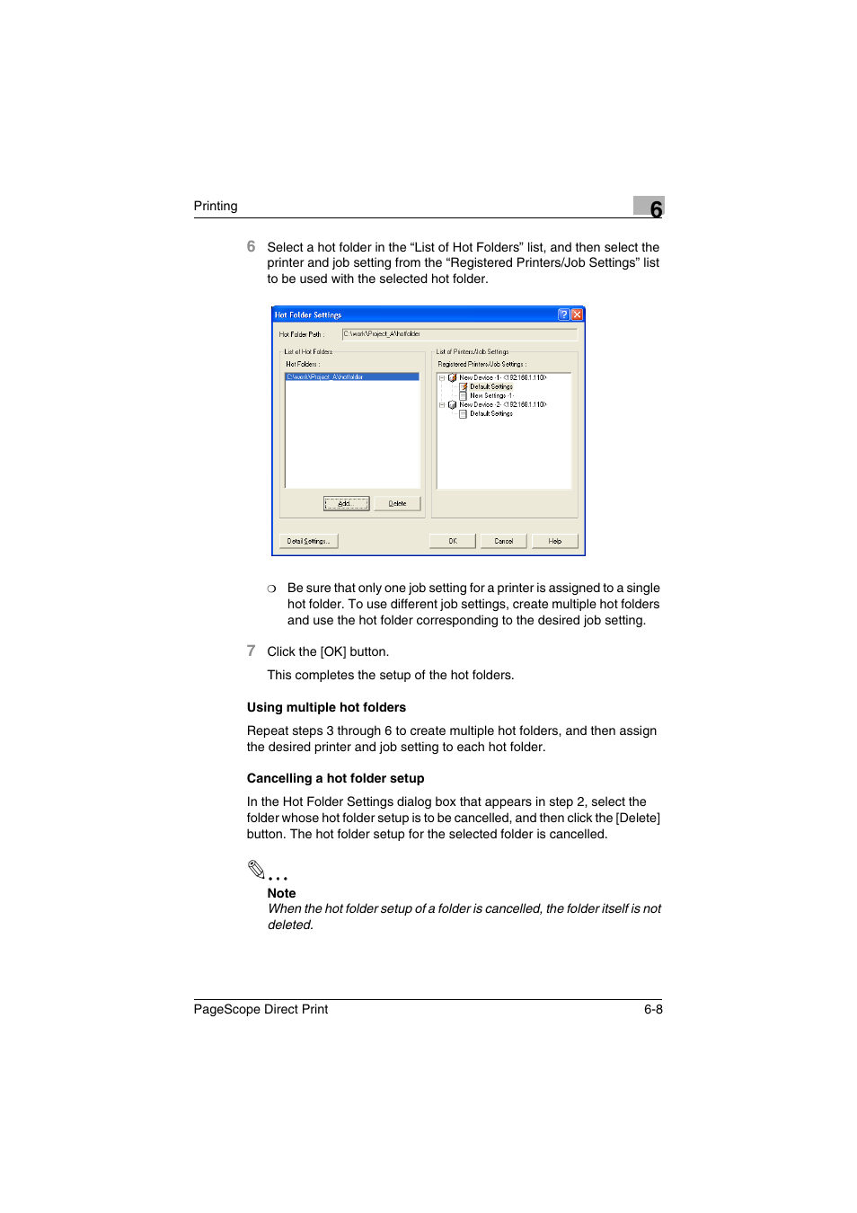 Konica Minolta PageScope Direct Print User Manual | Page 38 / 55