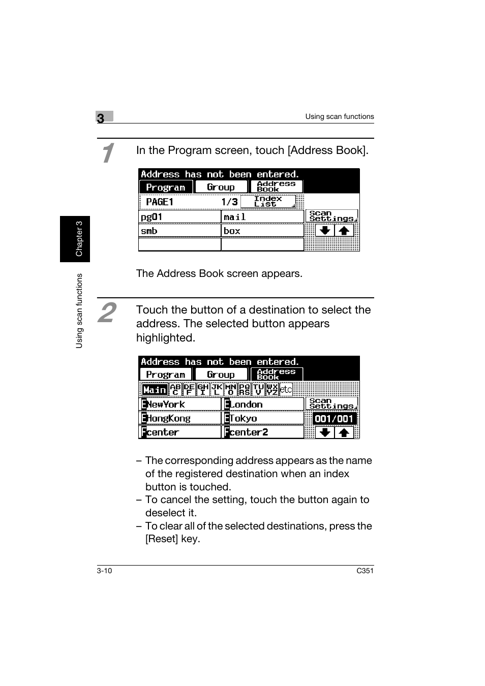 Konica Minolta BIZHUB C351 User Manual | Page 93 / 158