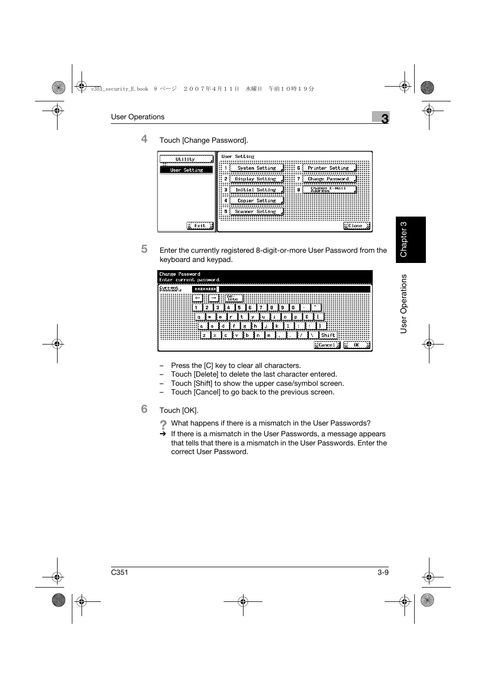 Konica Minolta BIZHUB C351 User Manual | Page 120 / 188