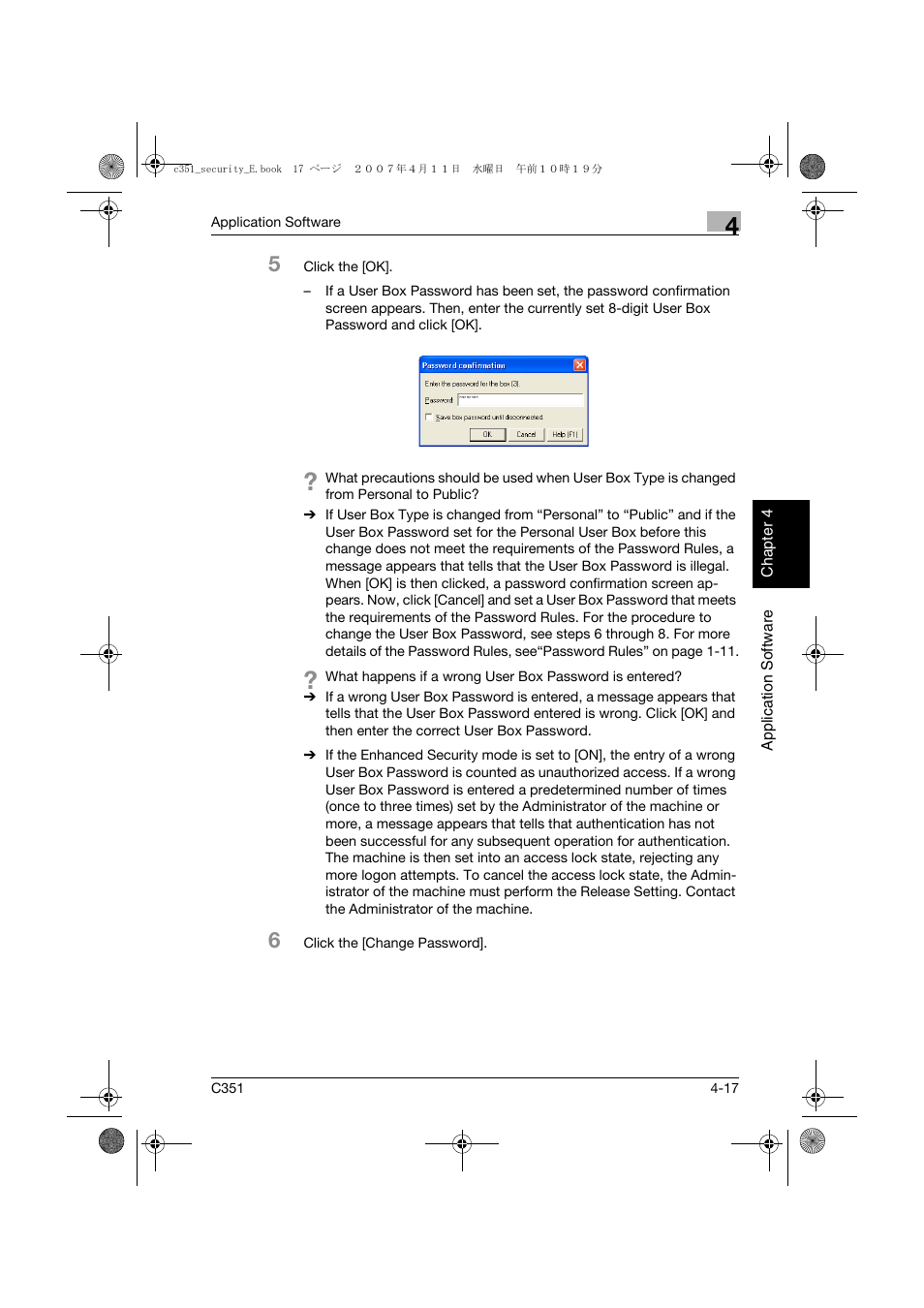 Konica Minolta BIZHUB C351 User Manual | Page 172 / 188