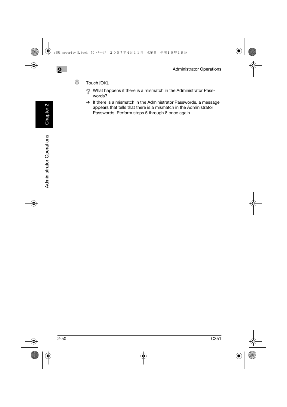 Konica Minolta BIZHUB C351 User Manual | Page 69 / 188