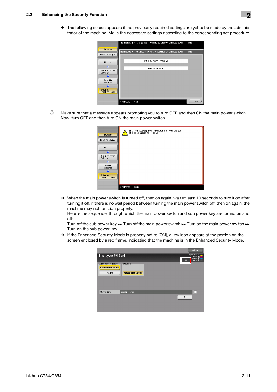 Konica Minolta bizhub C654 User Manual | Page 23 / 58