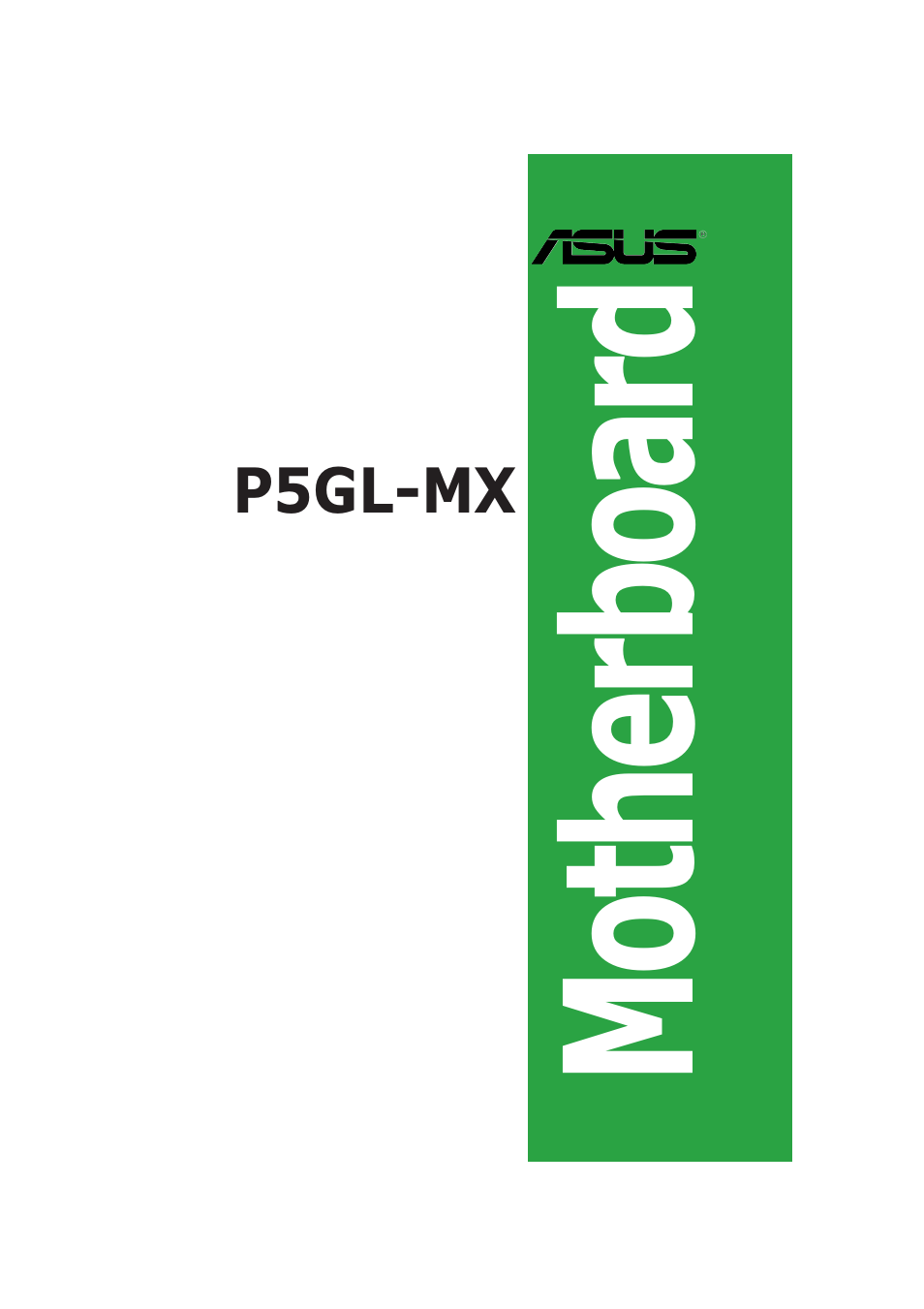 Asus P5GL-MX User Manual | 94 pages