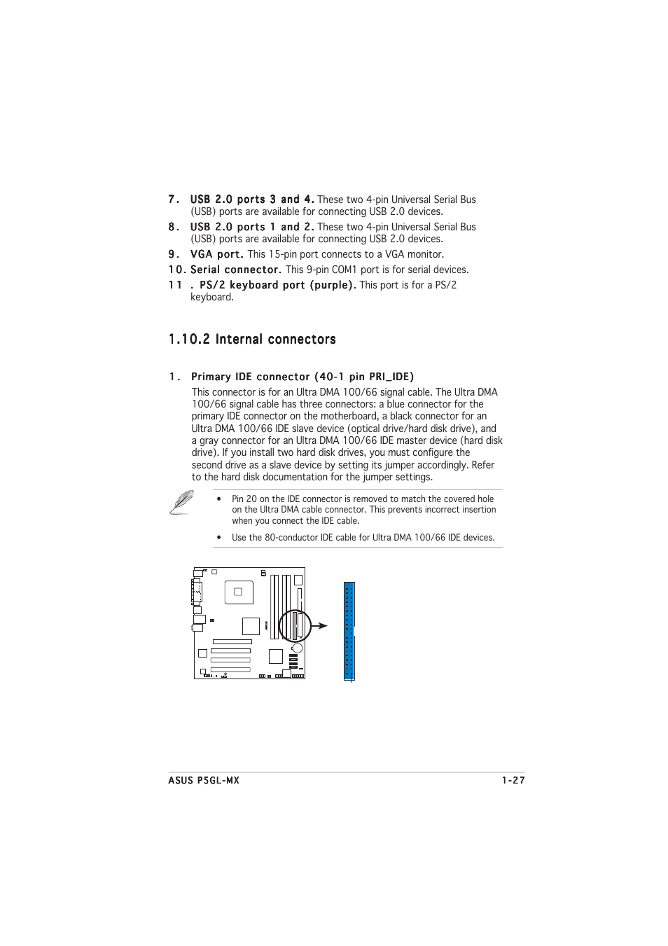 Asus P5GL-MX User Manual | Page 39 / 94