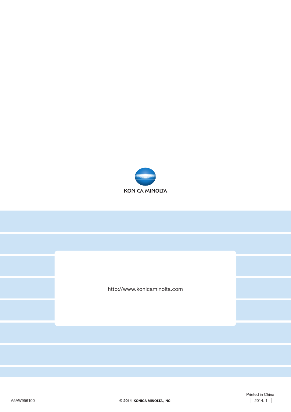 Konica Minolta bizhub PRESS C1100 User Manual | Page 123 / 123