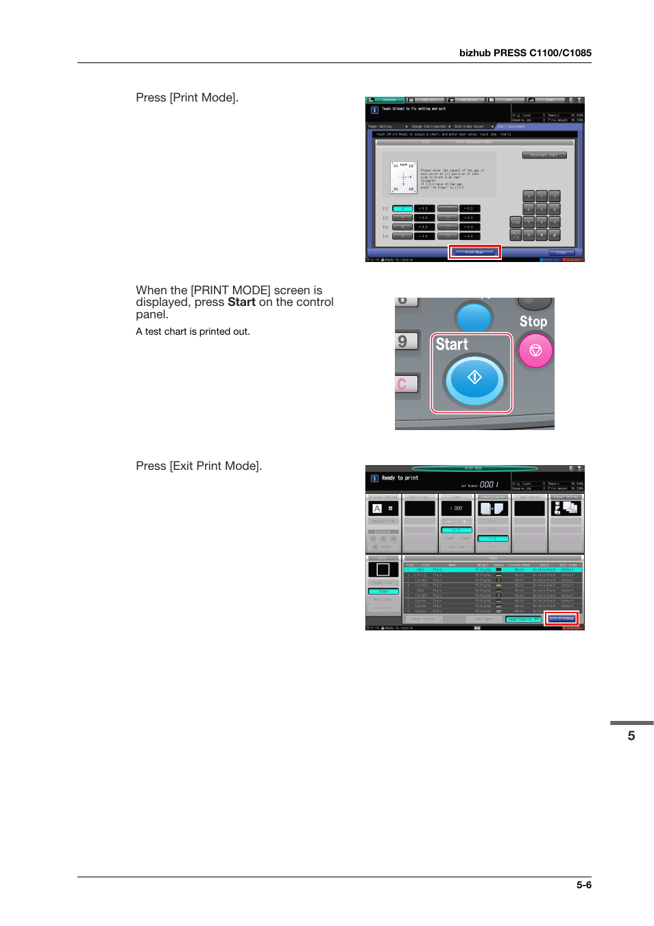 Konica Minolta bizhub PRESS C1100 User Manual | Page 51 / 123