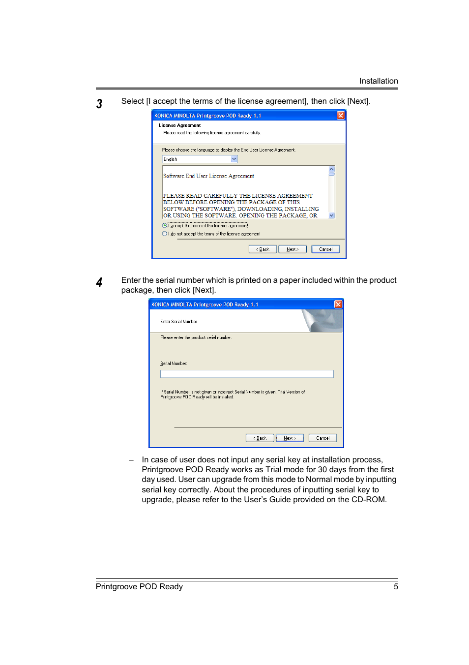 Konica Minolta Printgroove POD User Manual | Page 8 / 18