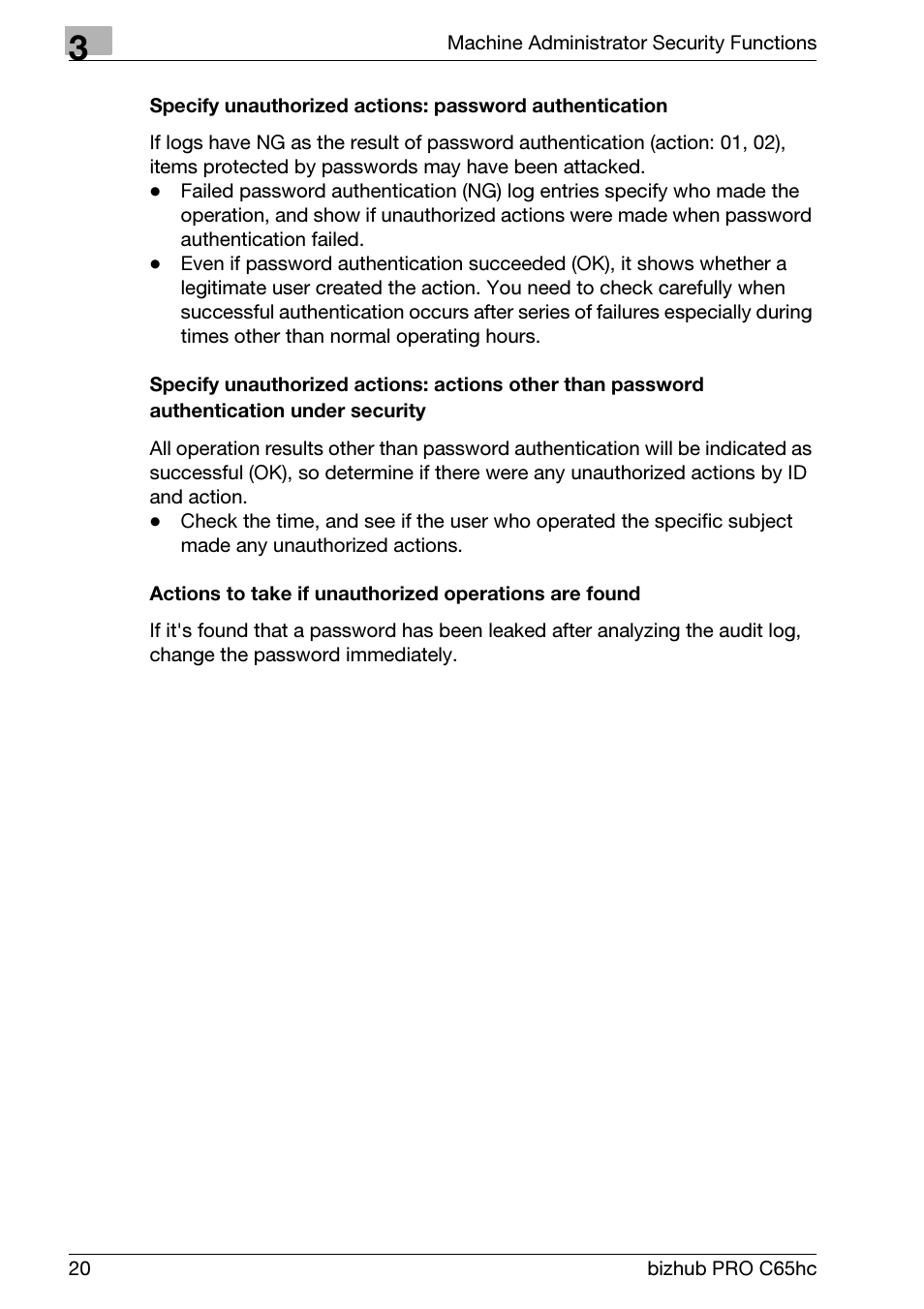 Konica Minolta bizhub PRO C65hc User Manual | Page 28 / 32