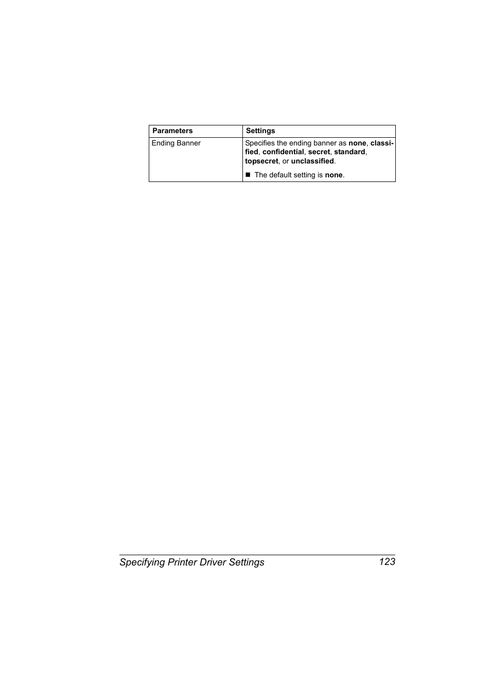 Specifying printer driver settings 123 | Konica Minolta bizhub 40P User Manual | Page 141 / 392