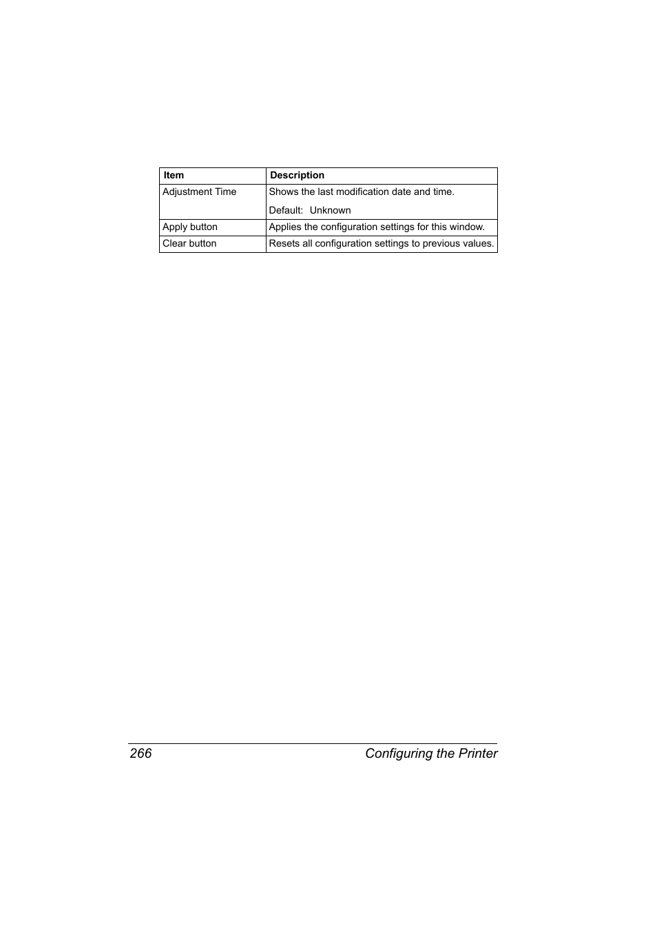 Configuring the printer 266 | Konica Minolta bizhub 40P User Manual | Page 284 / 392